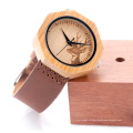 Neue Umweltschutz Japan Bewegung aus Holz Mode Uhr Bg451